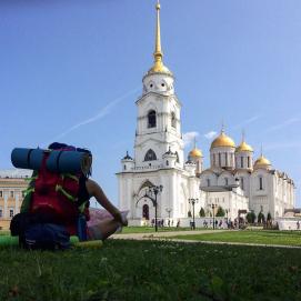 Позади насыщенный день и волшебный город Владимир, пора ложиться спать✨ 