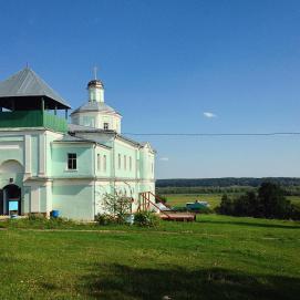 Церковь Сергия Радонежского в селе Горы⛪️