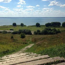 Вид на Плещеево озеро с Александровской горы☀️ 