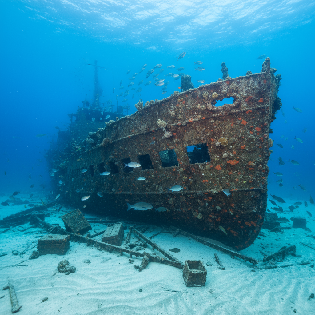 Исследование затонувших кораблей