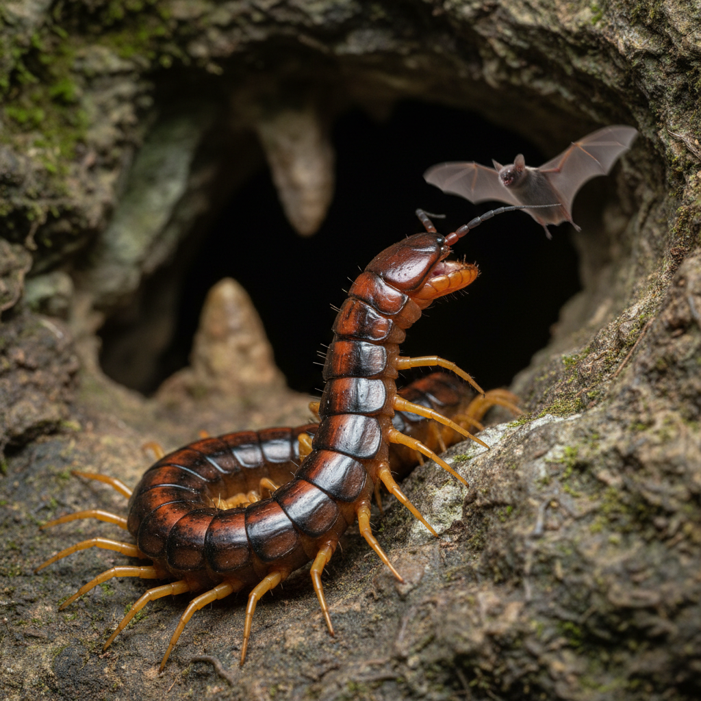 Гигантская Сколопендра: ловкость и ядовитость
