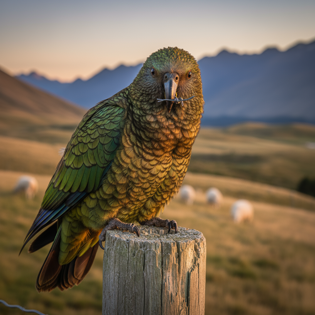 Грубые Шалости Попугаев Кеа