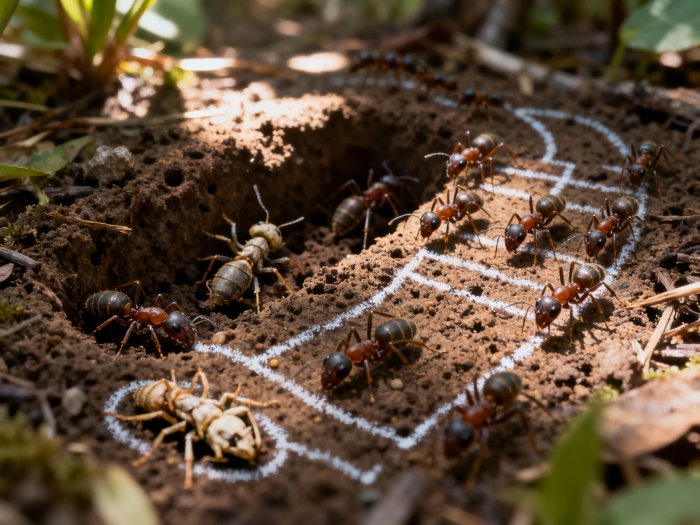 Тайны природы: как муравьи общаются без слов