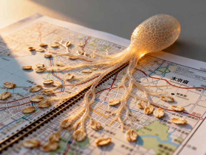 Как слизевик заменил инженеров в проектировании железных дорог