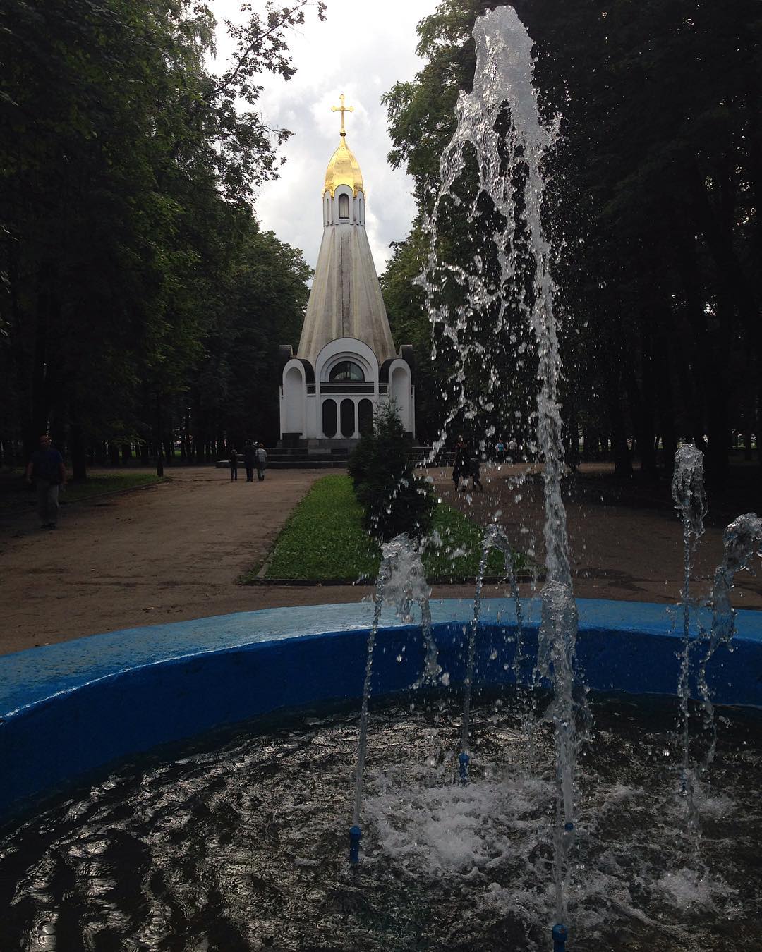 Прогулка по парку у Кремля⛲️ #рязань #путешествия