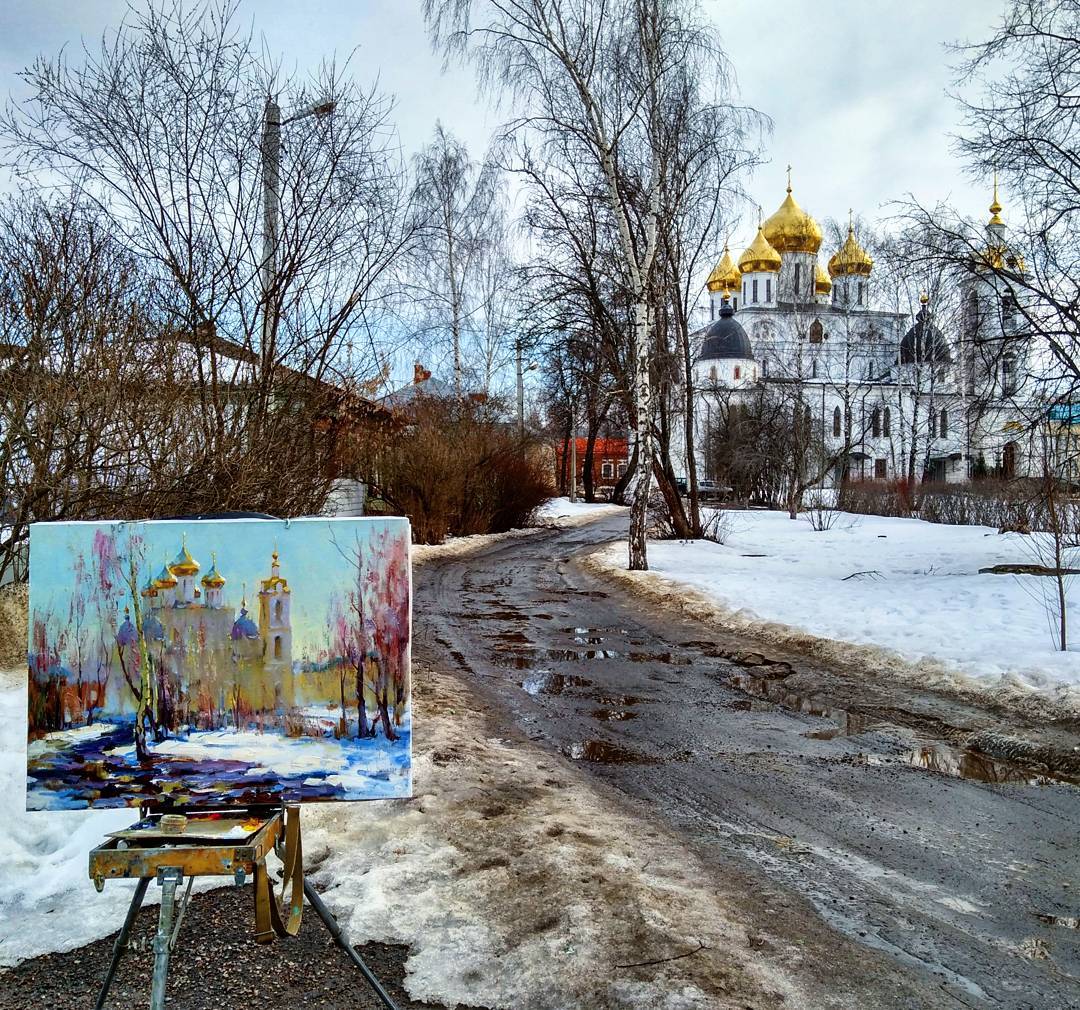 Весна вдохновляет ???? Уже не первый день чувствую, как внутри ускорился моторчик и энергия бьет ключом, хочется все: рисовать, гулять, заниматься спортом и проявлять всяческую активность, из